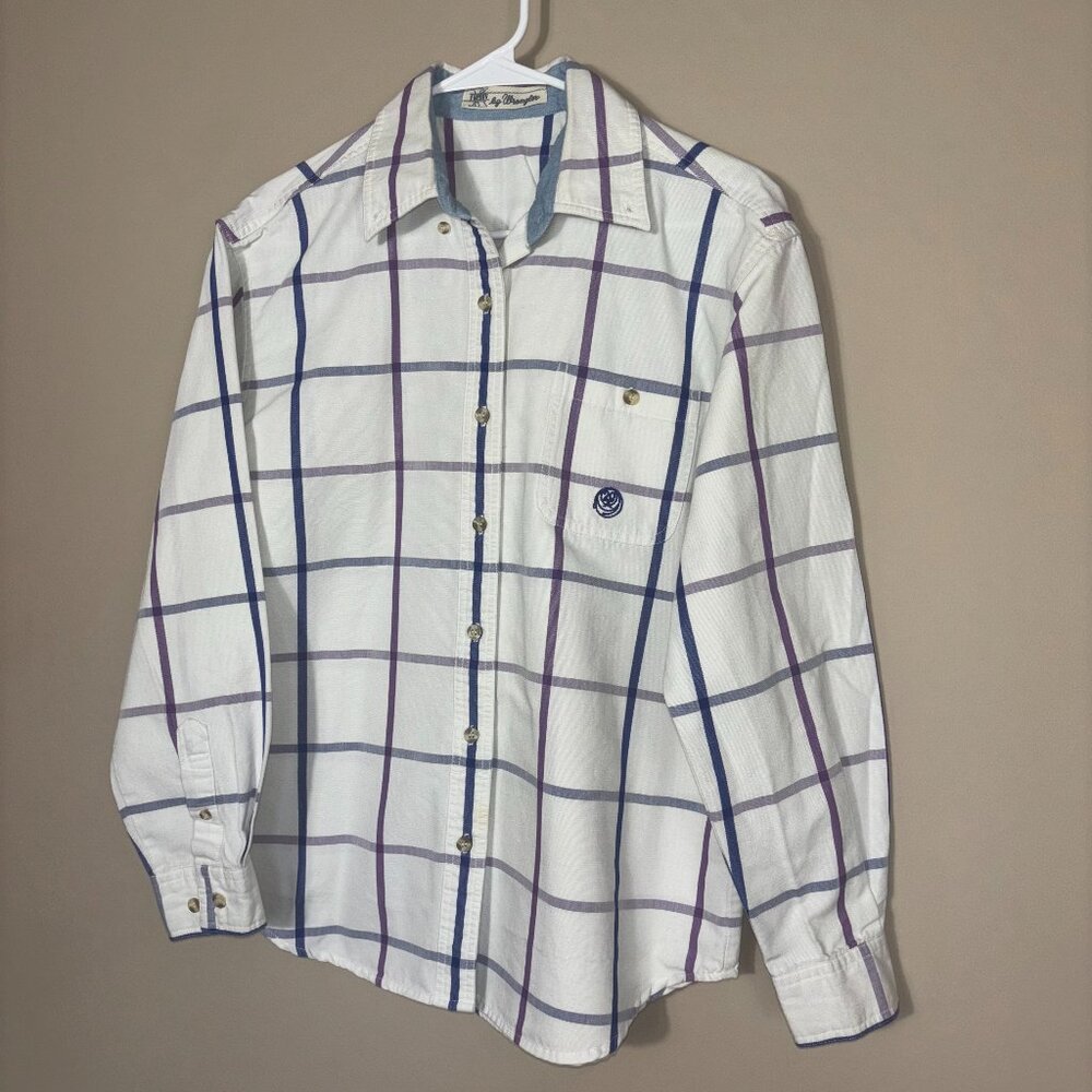 Wrangler Plaid Button-Up